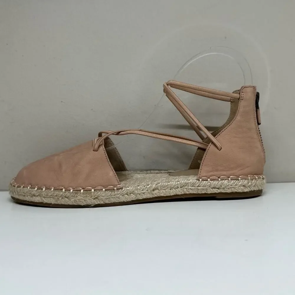 NWOB | Eileen Fisher | Lee Espadrille Flats | Platinum | Size 6